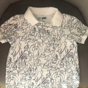 Star Wars XS shirt from Gap